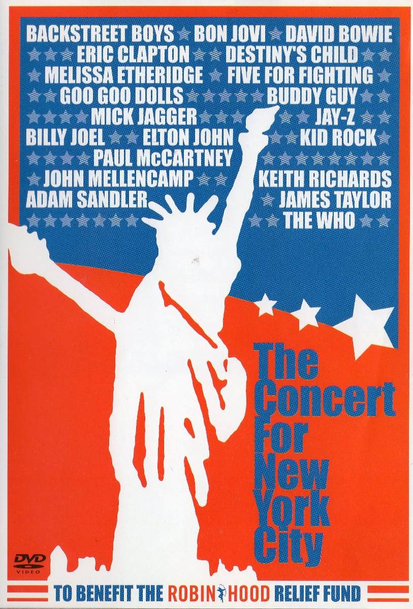 The Concert For New York City DVD cover