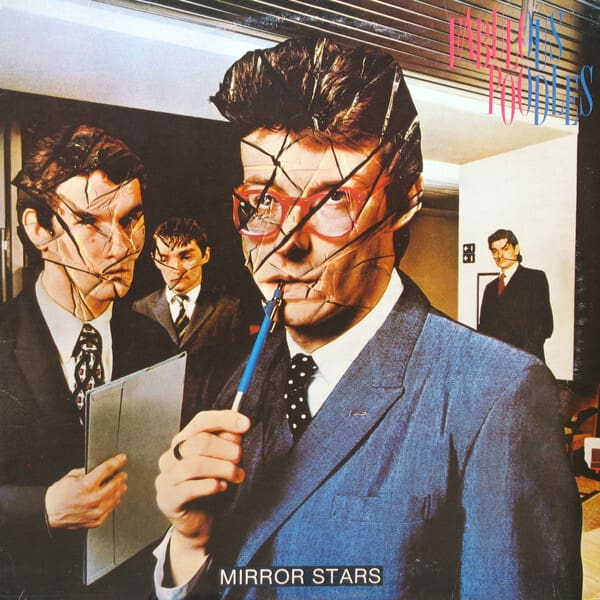 Cover of The Fabulous Poodles' LP Mirror Stars