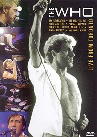 The Who's "Live from Toronto" DVD