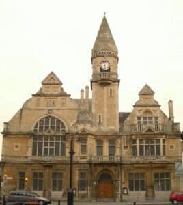 The Town Hall in Trowbridge