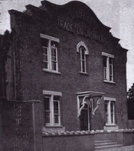 Photo of the Trade Union Hall in Watford