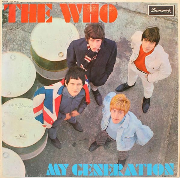 Cover of The Who's "My Generation" album
