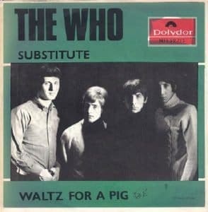 The Who's "Substitute" single from Sweden