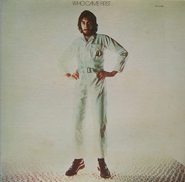 Pete Townshend's "Who Came First" album