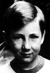 Pete Townshend as a young boy